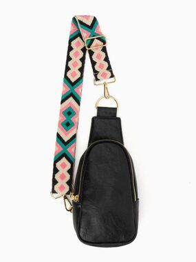 The Atlas | Zippered Sling Bag with Strap